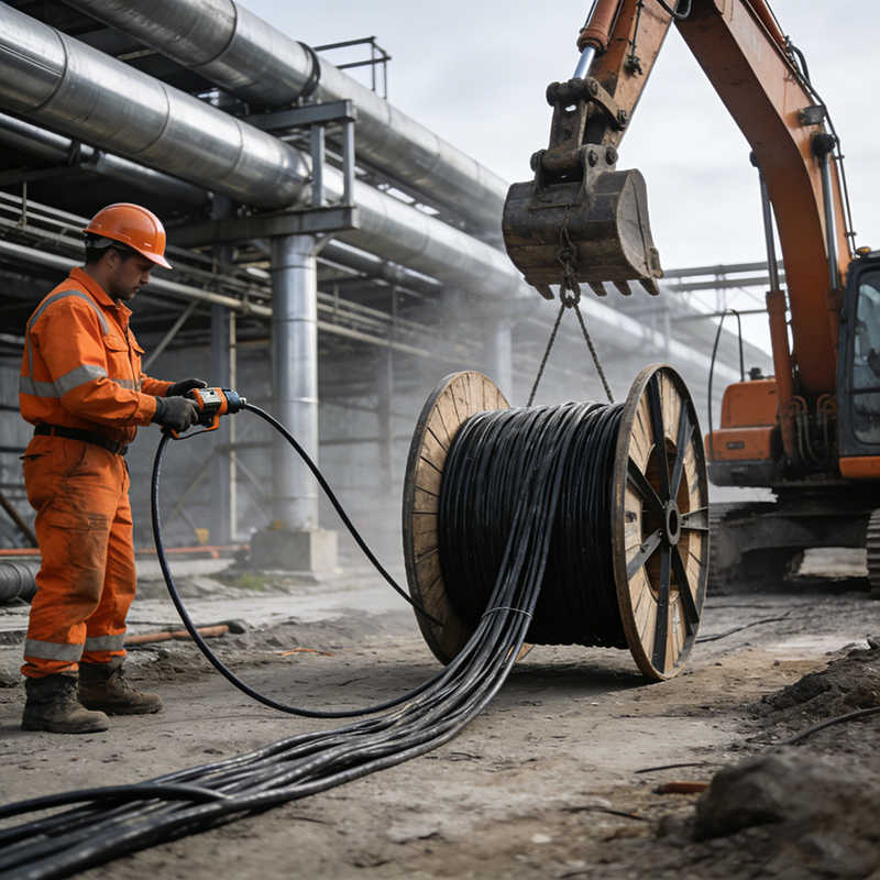 三峡水电站升压站电缆改造工程