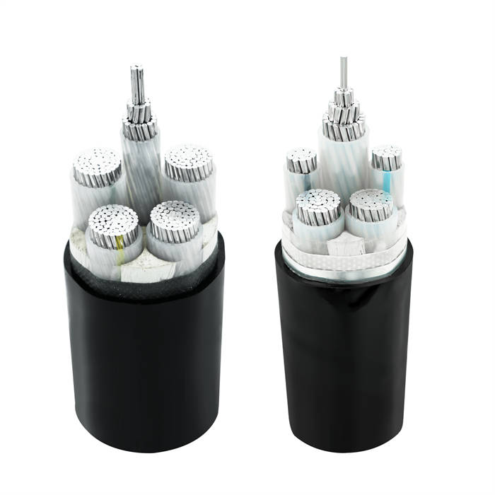 YJLV22 8.7/15kV铝芯钢带铠装中压电力电缆